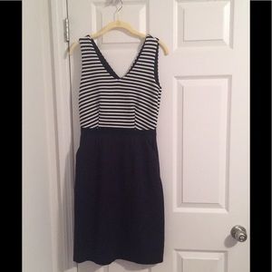 🎃 Boden Belle Ponte Dress in Navy Blue 8R